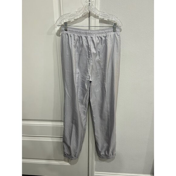 Vintage Adidas Tracksuit Silver Sz Small Zip Front Jacket Pull On Joggers Sporty - Picture 12 of 16